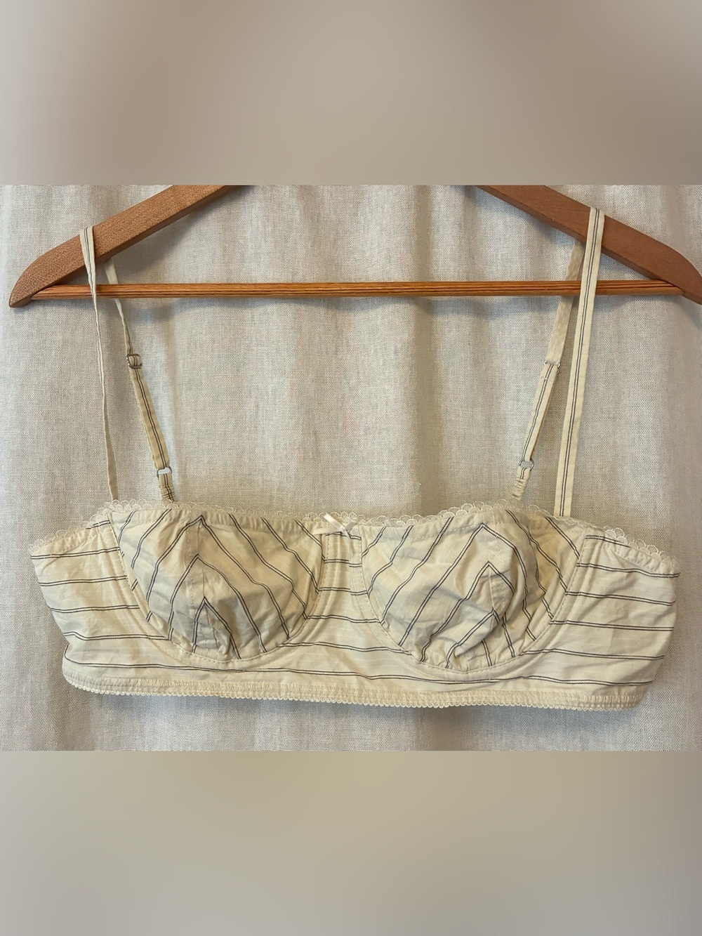 Helsa 100% Cotton Poplin Bra